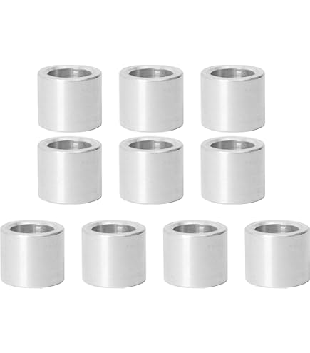 Amazon | アルミ スペーサー 10個 M8 内径8.2mm×外径12mm×長さ12mm